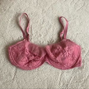 34DD Dream Angels Unlined Lace Push up Bra